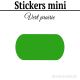 192 Etiquettes 2 cm - Stickers mini gommettes