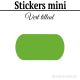 192 Etiquettes 2 cm - Stickers mini gommettes