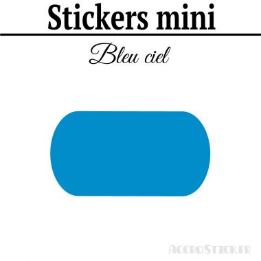 144 Etiquettes 2,4 cm - Stickers mini gommettes