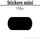 144 Etiquettes 2,4 cm - Stickers mini gommettes