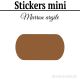 96 Etiquettes 3 cm - Stickers mini gommettes