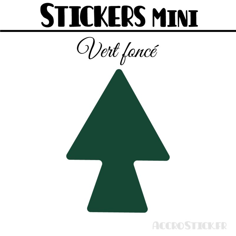 520 Flèches 0.8 cm - Stickers Flèches gommettes