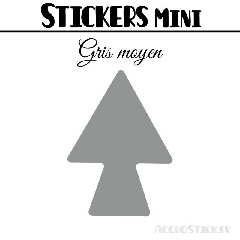 520 Flèches 0.8 cm - Stickers Flèches gommettes