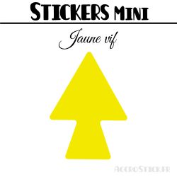 352 Flèches 1 cm - Stickers Flèches gommettes