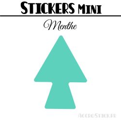 256 Flèches 1.2 cm - Stickers Flèches gommettes