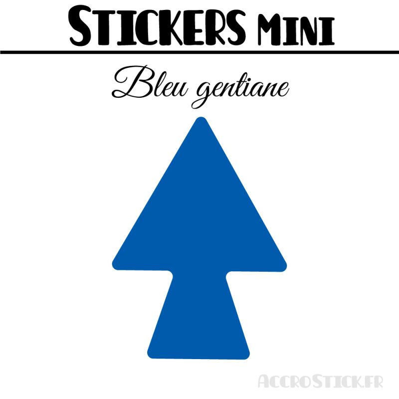 168 Flèches 1.4 cm - Stickers Flèches gommettes
