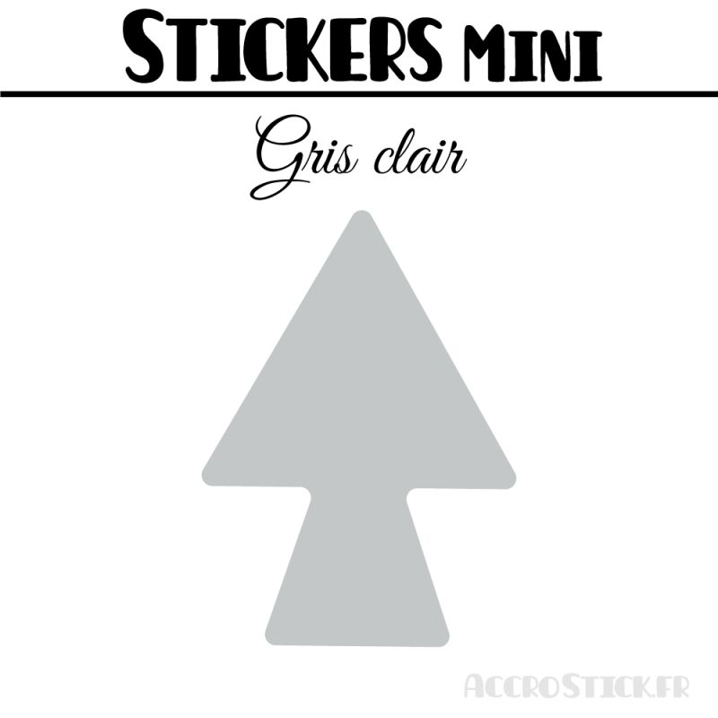 168 Flèches 1.4 cm - Stickers Flèches gommettes