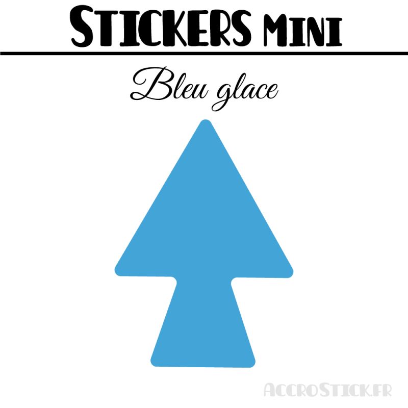 144 Flèches 1.6 cm - Stickers Flèches gommettes