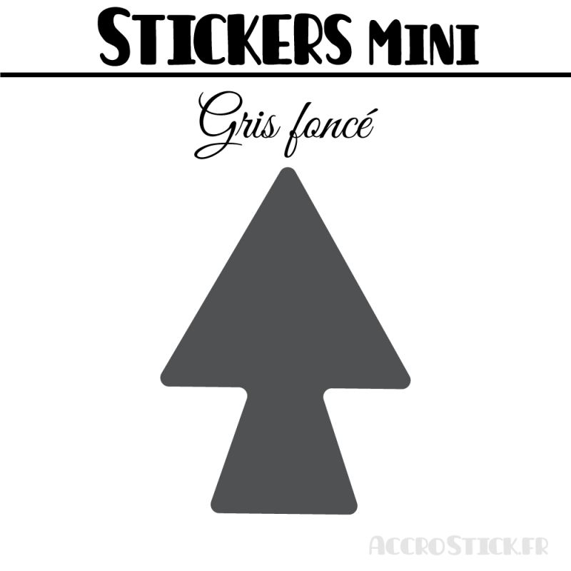 144 Flèches 1.6 cm - Stickers Flèches gommettes