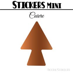 104 Flèches 1.8 cm - Stickers Flèches gommettes
