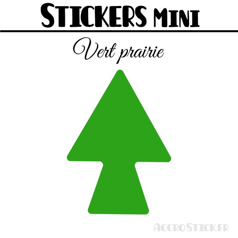 104 Flèches 1.8 cm - Stickers Flèches gommettes