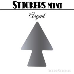 80 Flèches 2 cm - Stickers Flèches gommettes
