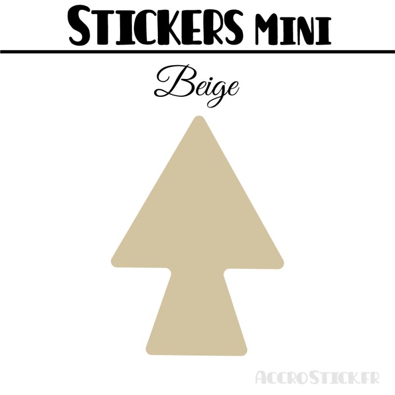 80 Flèches 2 cm - Stickers Flèches gommettes