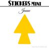 40 Flèches 3 cm - Stickers Flèches gommettes