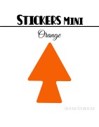 40 Flèches 3 cm - Stickers Flèches gommettes