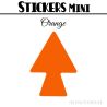 40 Flèches 3 cm - Stickers Flèches gommettes