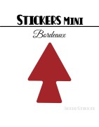40 Flèches 3 cm - Stickers Flèches gommettes