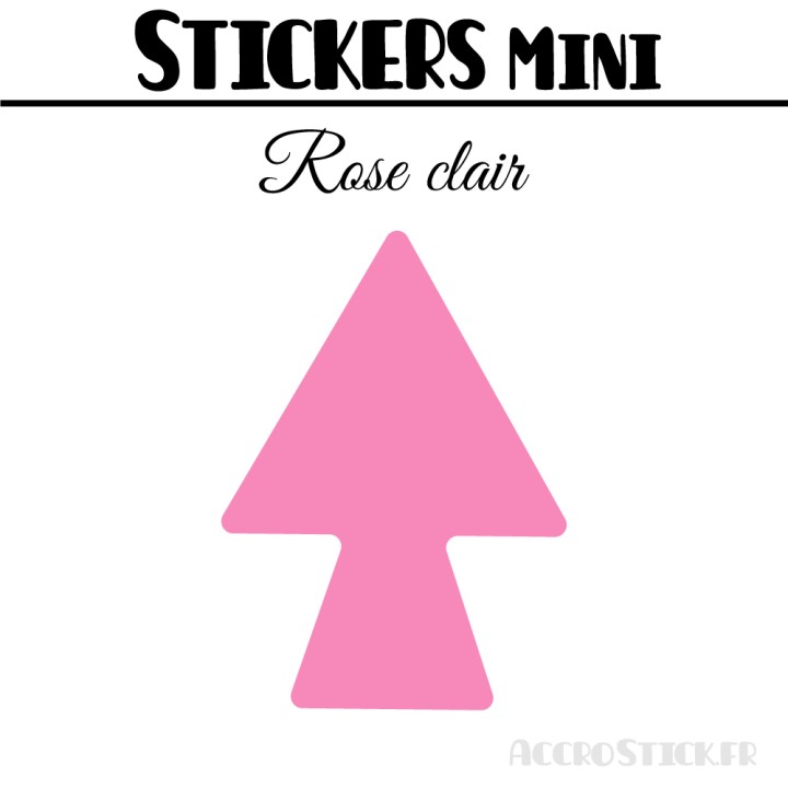 40 Flèches 3 cm - Stickers Flèches gommettes