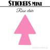 40 Flèches 3 cm - Stickers Flèches gommettes