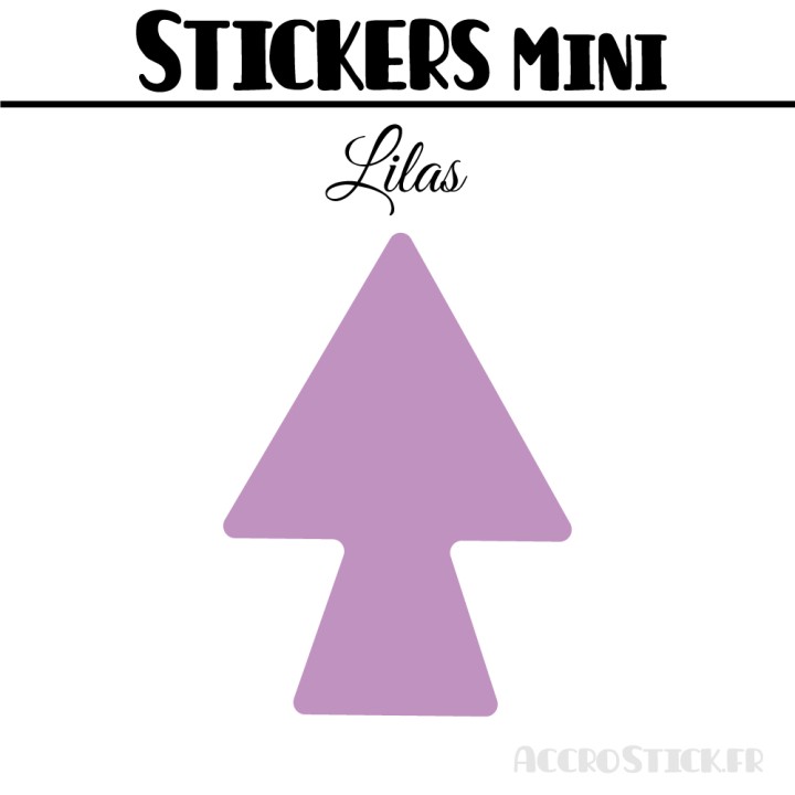 40 Flèches 3 cm - Stickers Flèches gommettes