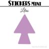40 Flèches 3 cm - Stickers Flèches gommettes