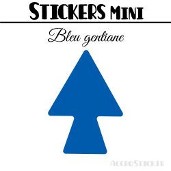 40 Flèches 3 cm - Stickers Flèches gommettes