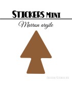 40 Flèches 3 cm - Stickers Flèches gommettes