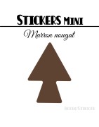 40 Flèches 3 cm - Stickers Flèches gommettes