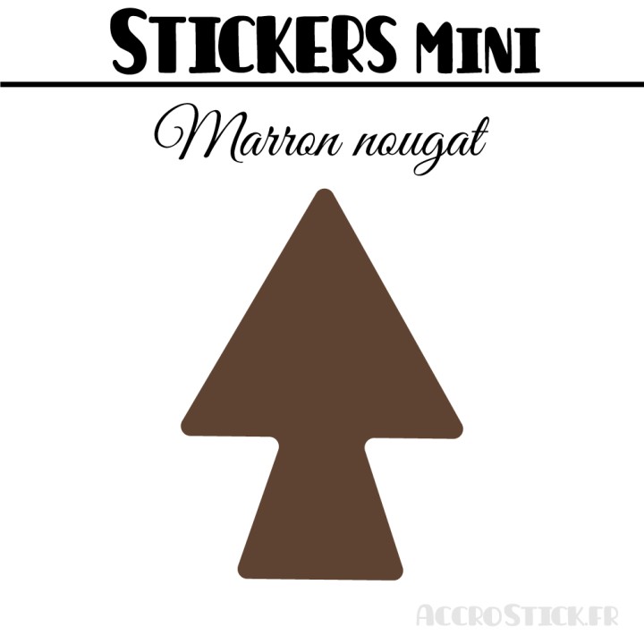 40 Flèches 3 cm - Stickers Flèches gommettes