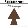 40 Flèches 3 cm - Stickers Flèches gommettes