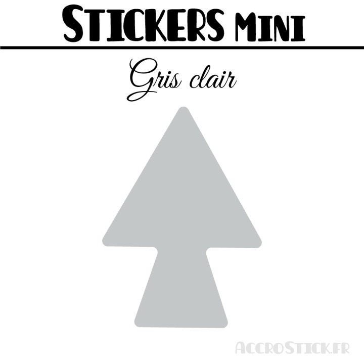 40 Flèches 3 cm - Stickers Flèches gommettes