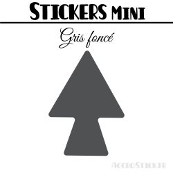 40 Flèches 3 cm - Stickers Flèches gommettes