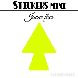 40 Flèches 3 cm - Stickers Flèches gommettes