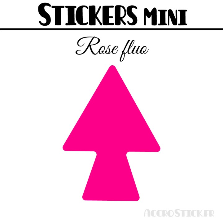 40 Flèches 3 cm - Stickers Flèches gommettes