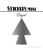 16 Flèches 4 cm - Stickers Flèches gommettes