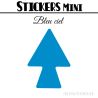 16 Flèches 4 cm - Stickers Flèches gommettes