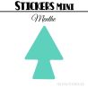 16 Flèches 4 cm - Stickers Flèches gommettes