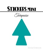 16 Flèches 4 cm - Stickers Flèches gommettes