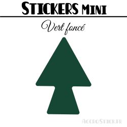 16 Flèches 4 cm - Stickers Flèches gommettes