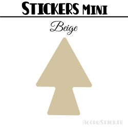 16 Flèches 4 cm - Stickers Flèches gommettes