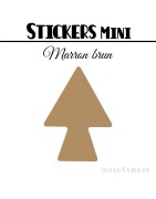 16 Flèches 4 cm - Stickers Flèches gommettes