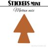 16 Flèches 4 cm - Stickers Flèches gommettes