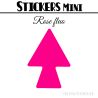 16 Flèches 4 cm - Stickers Flèches gommettes