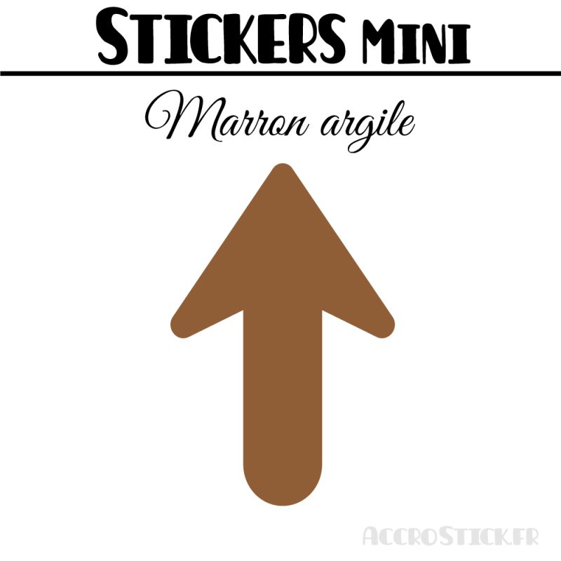472 Flèches 0.8 cm - Stickers Flèches gommettes