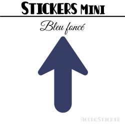 288 Flèches 1 cm - Stickers Flèches gommettes