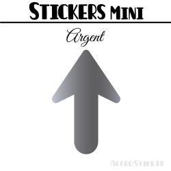 168 Flèches 1.4 cm - Stickers Flèches gommettes