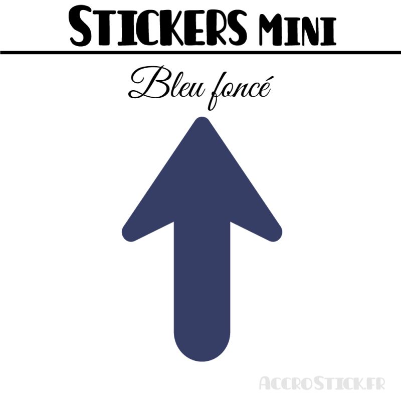 168 Flèches 1.4 cm - Stickers Flèches gommettes