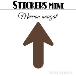 112 Flèches 1.6 cm - Stickers Flèches gommettes