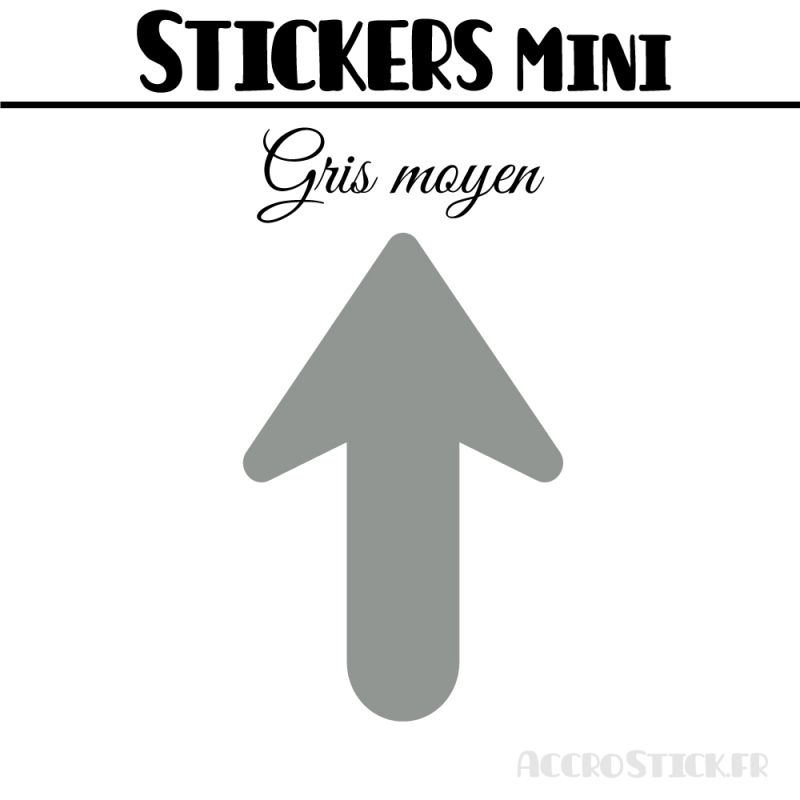 104 Flèches 1.8 cm - Stickers Flèches gommettes