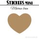 120 Coeurs 2 cm - Stickers mini gommettes